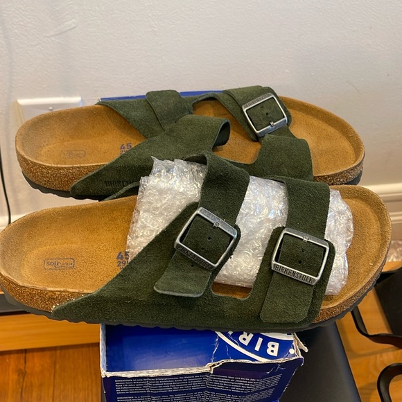 Birkenstock Suede Arizona, Size 45,Regular footbed - Picture 2 of 4